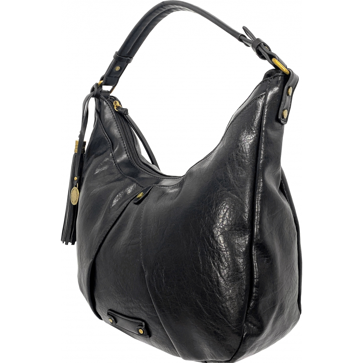 Sac Besace Siglé Mandoline - MD8252 - Couleur principale : NOIR