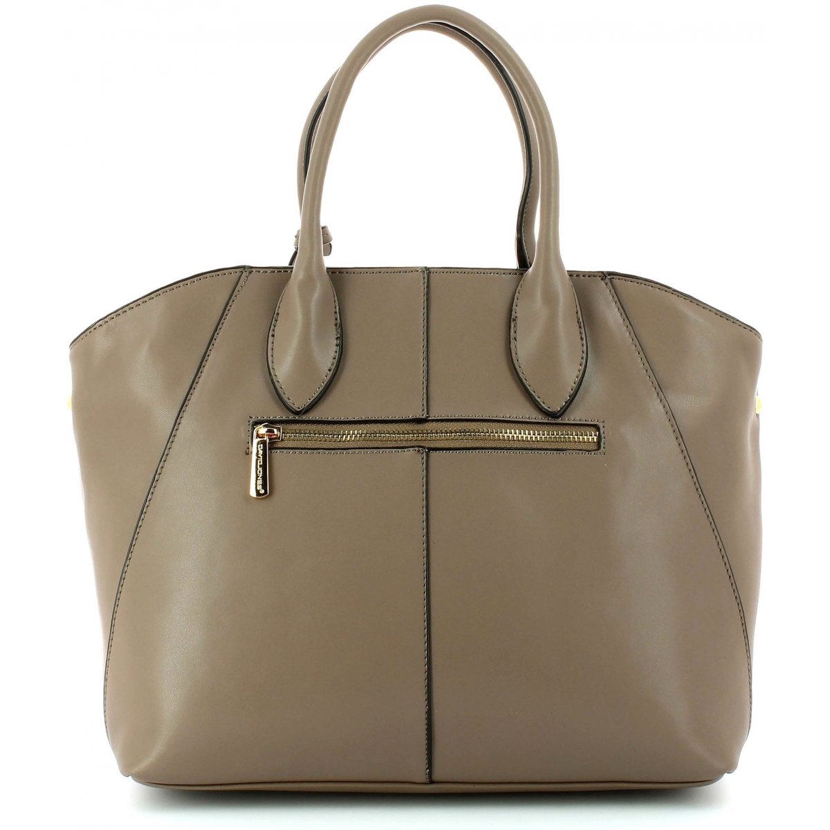 Sac ?� main cuir David Jones - DJA13212 - Couleur principale : TAUPE - bleucerise.com