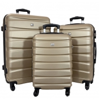 Lot 3 valises dont 1 valise cabine rigides Cactus ABS