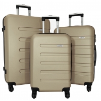 Lot 3 valises dont 1 valise cabine rigides Cactus ABS