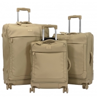 Lot de 3 valises souples dont 1 valise cabine David Jones