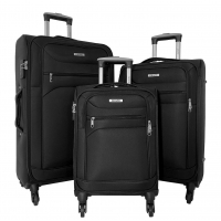 Lot 3 valises souples dont 1 valise cabine Degré