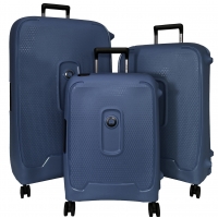 Lot 3 valises rigides Delsey Montcenis dont 1 cabine 55 cm TSA
