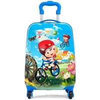 K0335-PETITVELO - Bleu - motif vélo