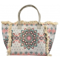 K0635 - Rose et blanc