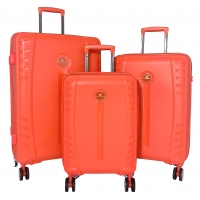 Lot 3 Valises Rigides dont 1 Valise Cabine David Jones TSA PETE