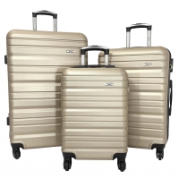 Lot 3 Valises Rigides dont 1 Valise Cabine Truck ABS