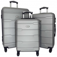 Lot 3 Valises Rigides dont 1 Valise Cabine Truck ABS