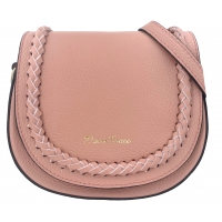 Sac à main à rabat en cuir de vachette David Jones