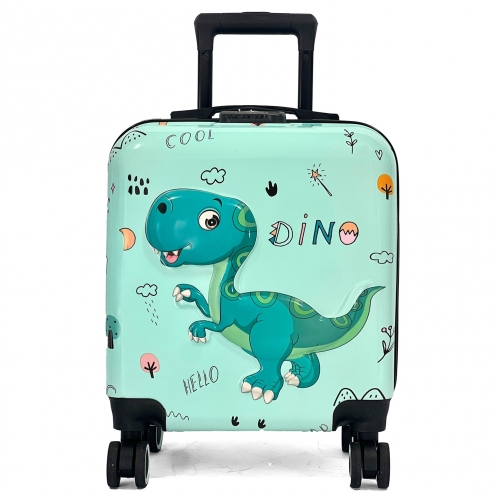 Valise cabine rigide enfant motif 3D Les Sacs de K'rlot 46cm