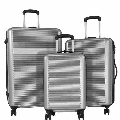Lot 3 valises rigides extensibles dont 1 cabine David Jones TSA