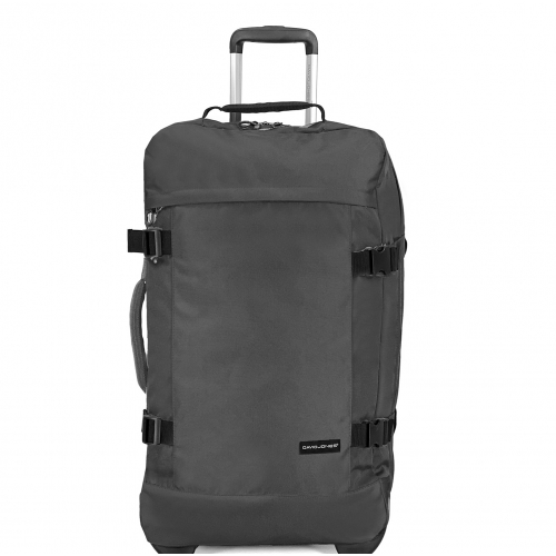 Sac de voyage cabine à roulettes 74L double compartiment David Jones taille L 70cm