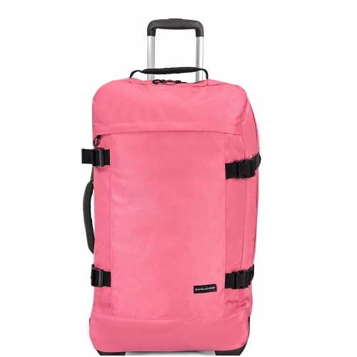 Sac de voyage cabine à roulettes 74L double compartiment David Jones taille L 70cm