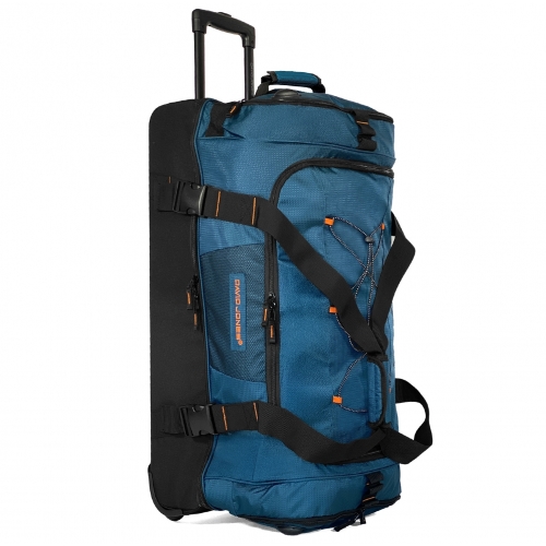 Sac de voyage cabine à roulettes 100L double compartiment David Jones Taille L 75cm