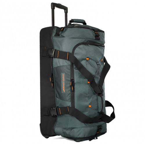 Sac de voyage cabine à roulettes 100L double compartiment David Jones Taille L 75cm