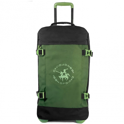 Sac de voyage à roulettes 76L double compartiment David Jones taille L 73cm