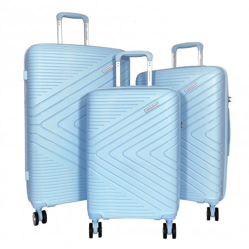 Lot 3 valises rigides dont 1 valise cabine David Jones PETE TSA