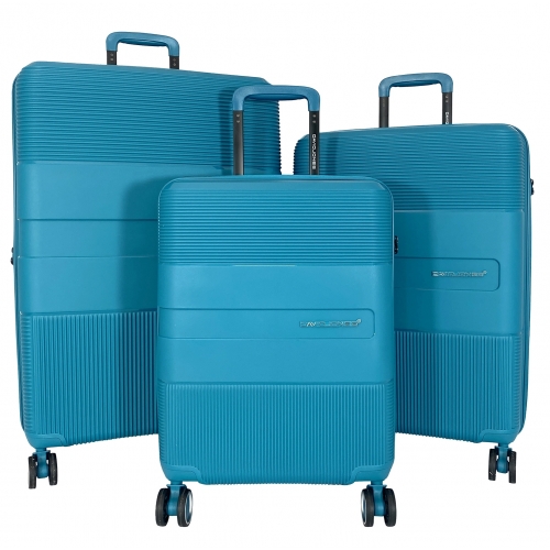 Lot 3 valises rigides extensibles dont 1 cabine David Jones PETE TSA