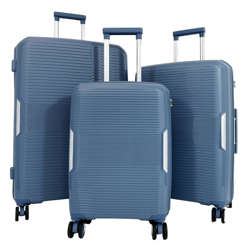 Lot 3 valises rigides dont 1 cabine David Jones PETE TSA