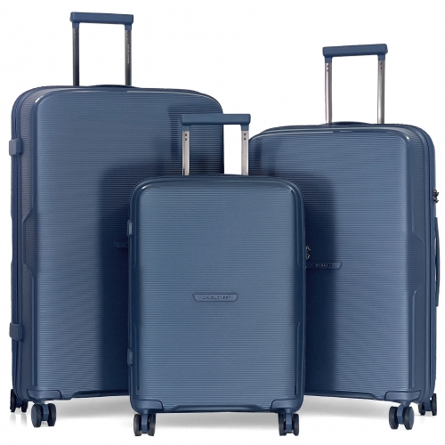 Lot 3 valises rigides dont 1 valise cabine David Jones TSA PETE