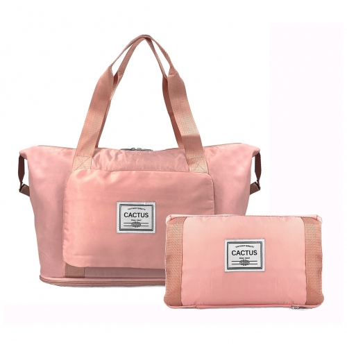 Sac de voyage week-end 24L pliable et extensible déperlant Cactus sans roulettes