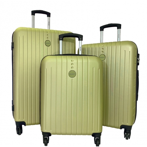 Lot 3 valises rigides dont 1 valise cabine Degré