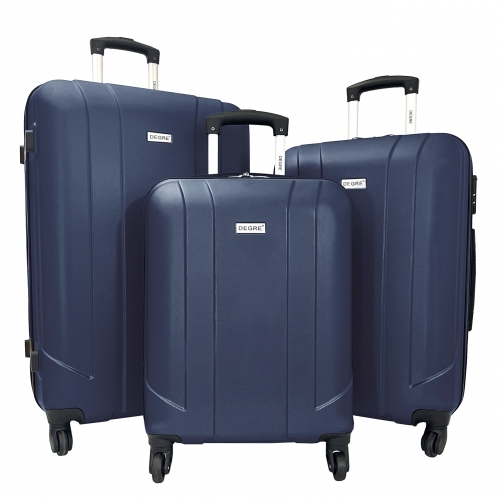 Lot 3 valises rigides dont 1 valise cabine Degré