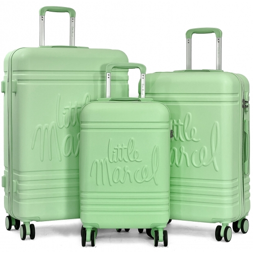 Lot 3 valises dont 1 valise cabine rigides  Little Marcel ABS