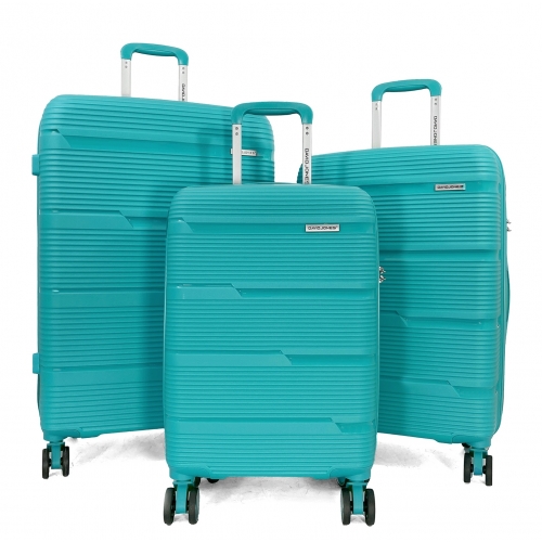 Lot 3 valises rigides dont 1 cabine David Jones PETE TSA