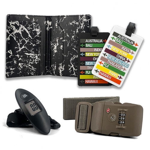 Kit accessoires de voyage indispensable David Jones