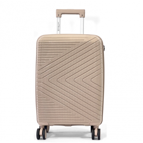 Valise cabine rigide BleuCerise Travel Light TSA 56cm Polypropylène