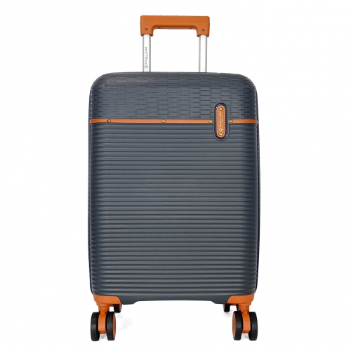 Valise cabine rigide BleuCerise Travel Light TSA 57cm Polypropylène
