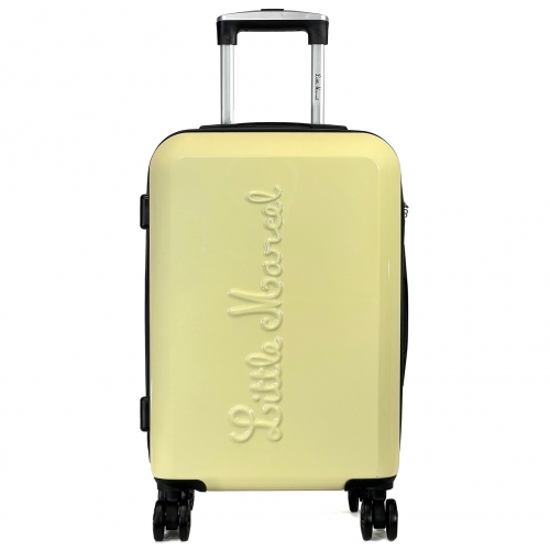 Valise cabine rigide Little Marcel polycarbonate TSA 55 cm