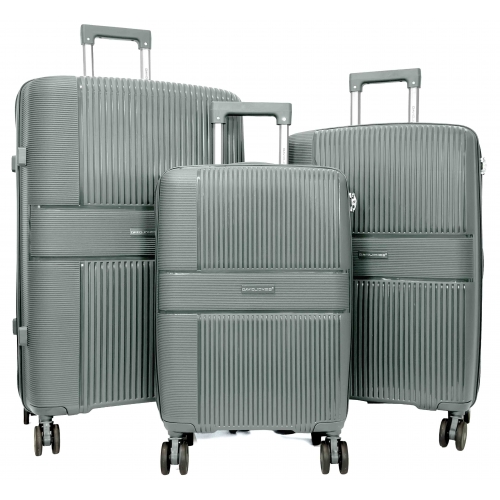 Lot 3 valises rigides dont 1 valise cabine David Jones TSA PETE