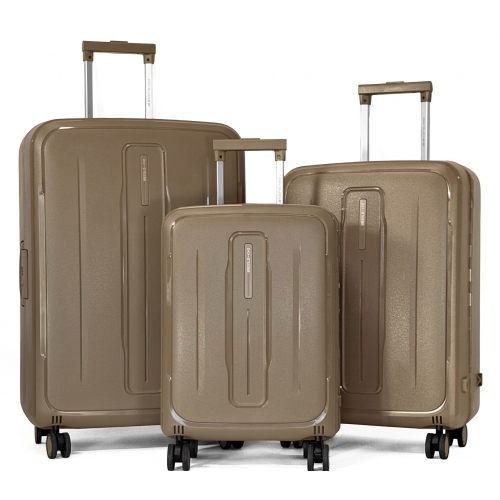 Lot 3 valises rigides dont 1 valise cabine David Jones TSA PETE