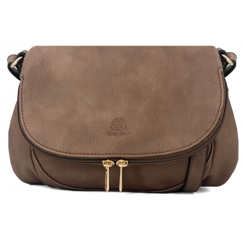 Sac à main bandoulière à rabat Sylvain Lefebvre