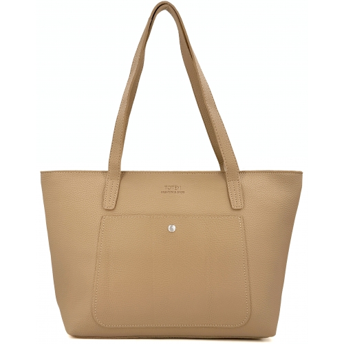 Sac à main cabas A4 anses longues Totem