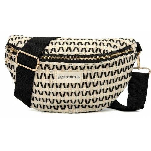 Sac à main bandoulière banane Sacs d'Estelle - Taille M