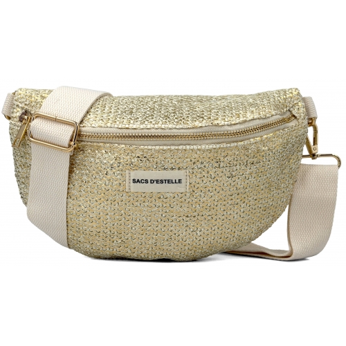 Sac à main bandoulière banane Sacs d'Estelle - Taille M