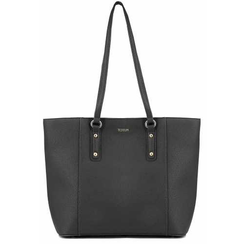 Sac à main cabas anses longues Bleu Cerise