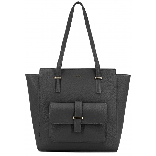 Sac à main cabas A4 anses longues Totem