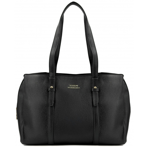 Sac à main cabas A4 anses longues Totem