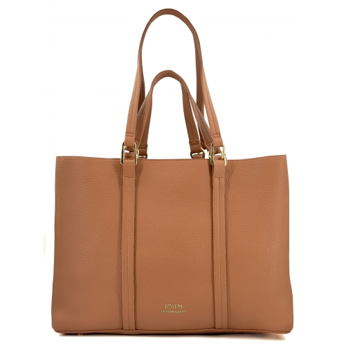 Sac à main cabas A4 anses longues Totem