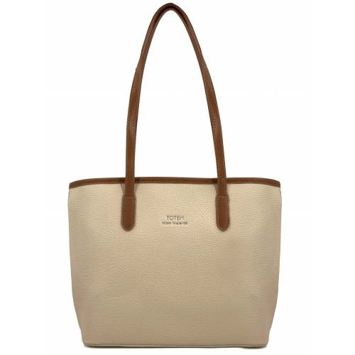 Sac à main cabas anses longues Totem