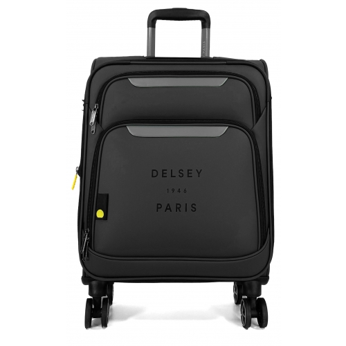 Valise cabine extensible souple Delsey Concorde Polyester TSA 55cm