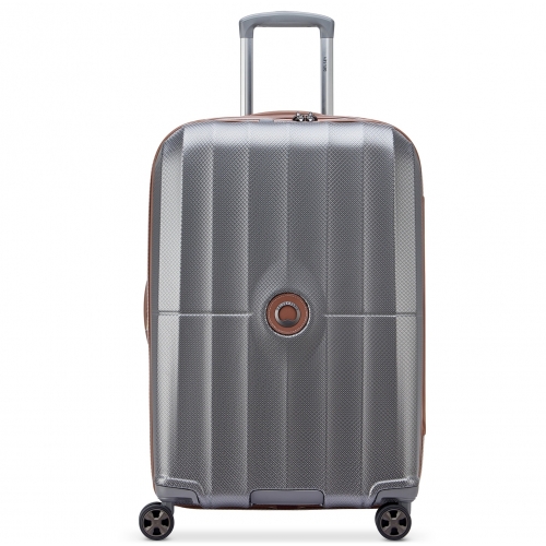 Valise moyenne rigide extensible Delsey Saint Tropez TSA polycarbonate 67cm