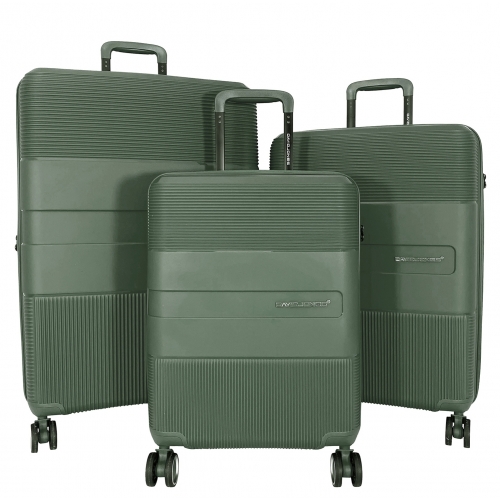 Lot 3 valises rigides extensibles dont 1 cabine David Jones PETE TSA