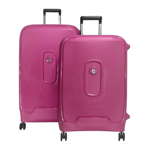 Lot 2 valises rigides Delsey Montcenis 69cm et 82cm TSA