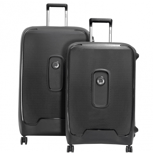 Lot 2 valises rigides Delsey Montcenis 69cm et 82cm TSA