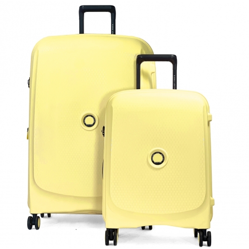 Lot 2 valises rigides Delsey Beaumont cabine 55cm et soute extensible 76cm TSA